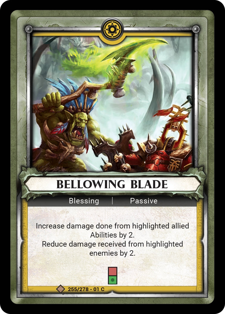 Bellowing Blade Unclaimed (255) [WHAOSC] - Warhammer Age of Sigmar Champions TCG Single