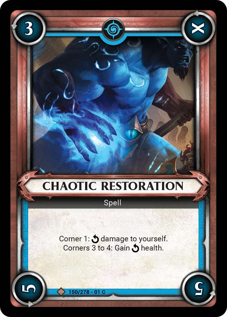 Chaotic Restoration Unclaimed (150) [WHAOSC] - Warhammer Age of Sigmar Champions TCG Single