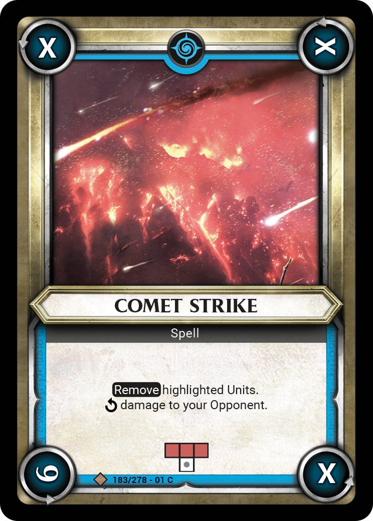 Comet Strike Unclaimed (183) [WHAOSC] - Warhammer Age of Sigmar Champions TCG Single