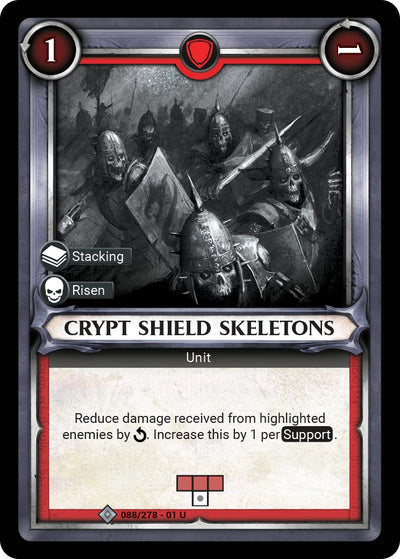 Crypt Shield Skeletons Unclaimed (088) [WHAOSC]