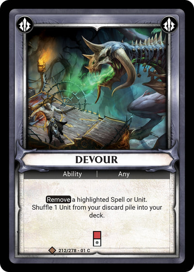 Devour Unclaimed (212) [WHAOSC]