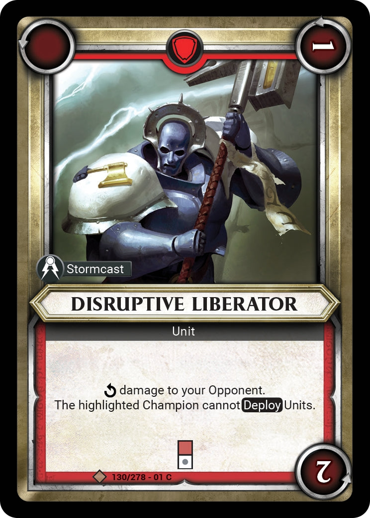 Disruptive Liberator Unclaimed (130) [WHAOSC]