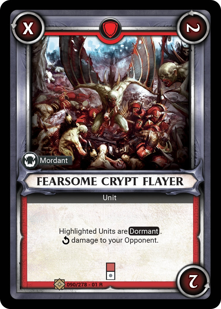 Fearsome Crypt Flayer Unclaimed (090) [WHAOSC]