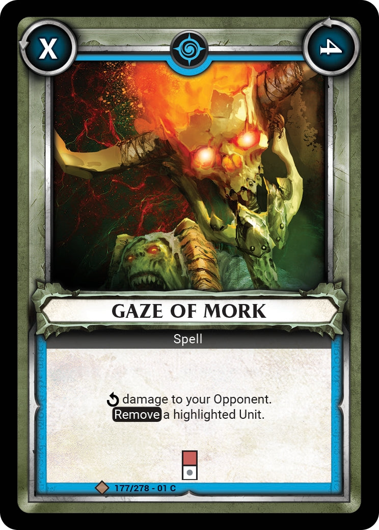 Gaze of Mork Unclaimed (177) [WHAOSC] - Warhammer Age of Sigmar Champions TCG Single