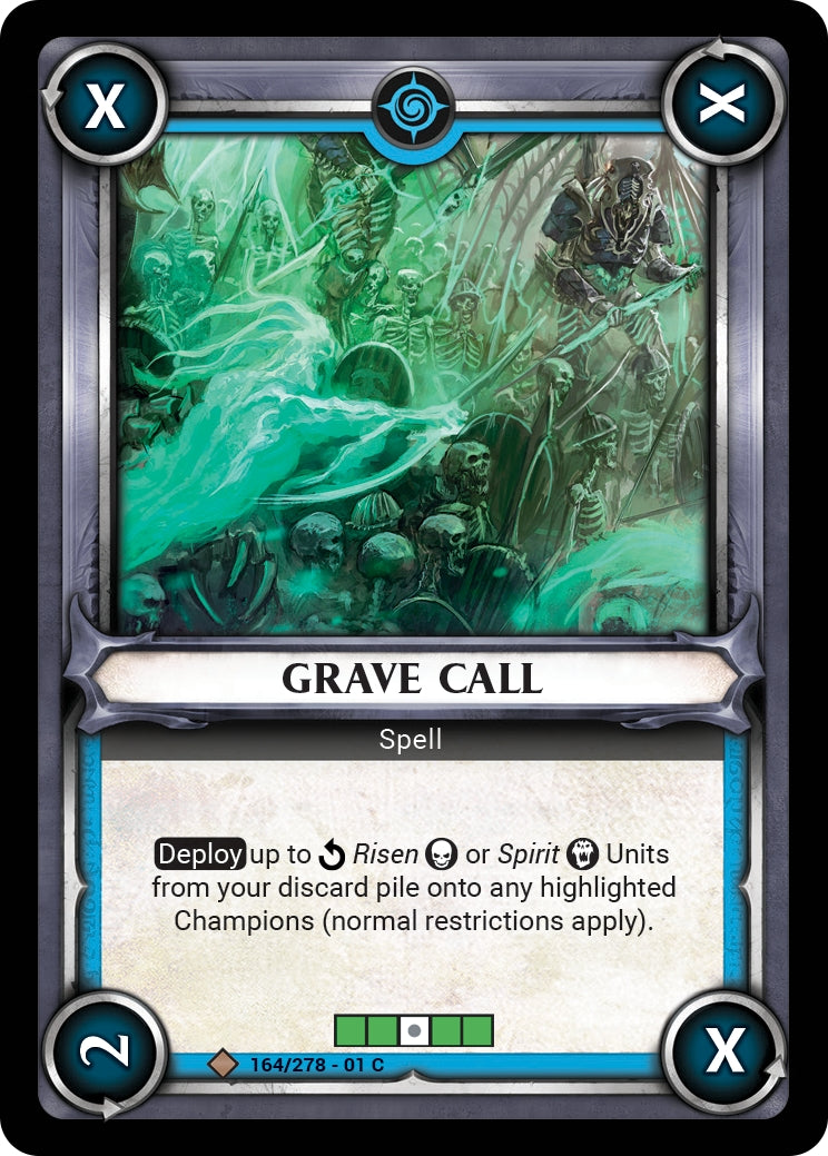 Grave Call Unclaimed (164) [WHAOSC] - Warhammer Age of Sigmar Champions TCG Single