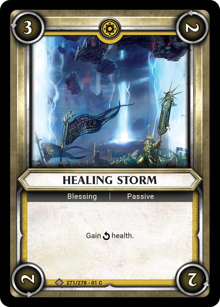 Healing Storm Unclaimed (271) [WHAOSC] - Warhammer Age of Sigmar Champions TCG Single