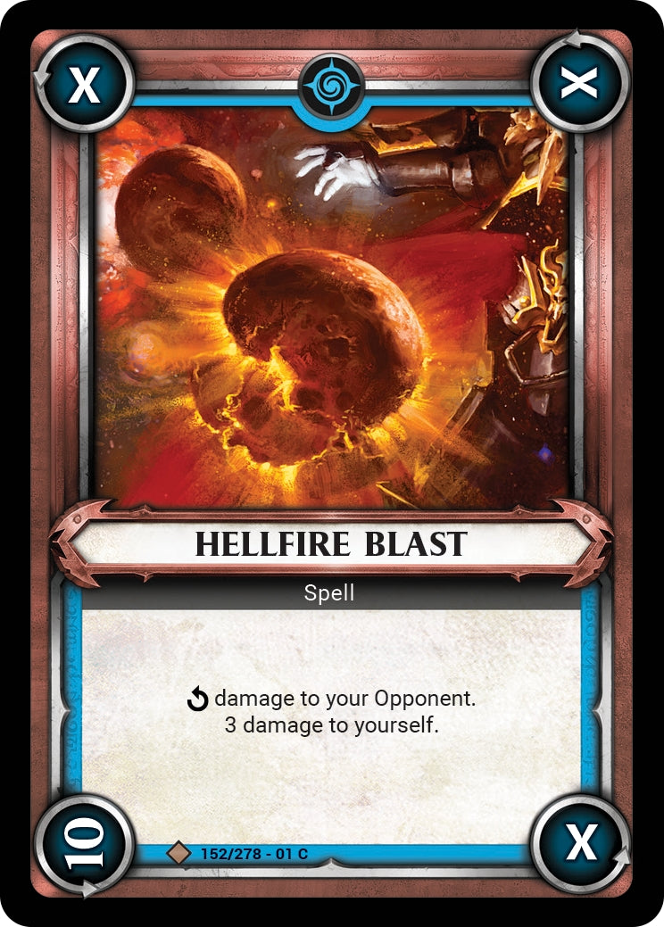 Hellfire Blast Unclaimed (152) [WHAOSC] - Warhammer Age of Sigmar Champions TCG Single