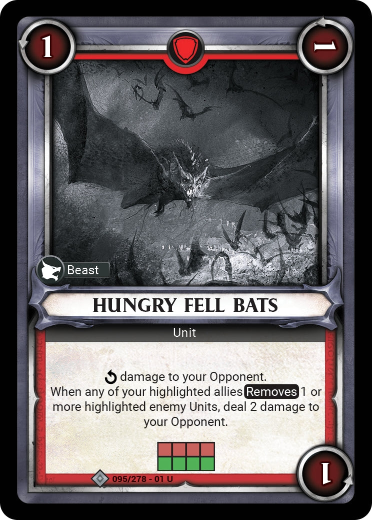 Hungry Fell Bats Unclaimed (095) [WHAOSC] - Warhammer Age of Sigmar Champions TCG Single