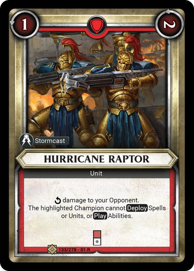 Hurricane Raptor Unclaimed (133) [WHAOSC]