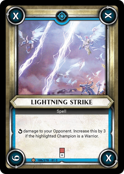 Lightning Strike Unclaimed (186) [WHAOSC]