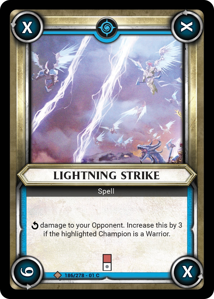 Lightning Strike Unclaimed (186) [WHAOSC] - Warhammer Age of Sigmar Champions TCG Single