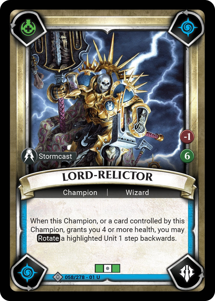 Lord Relictor Unclaimed (058) [WHAOSC]