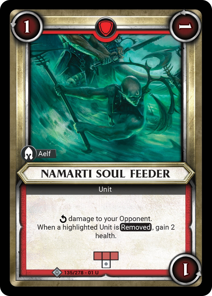 Namarti Soul Feeder Unclaimed (135) [WHAOSC] - Warhammer Age of Sigmar Champions TCG Single