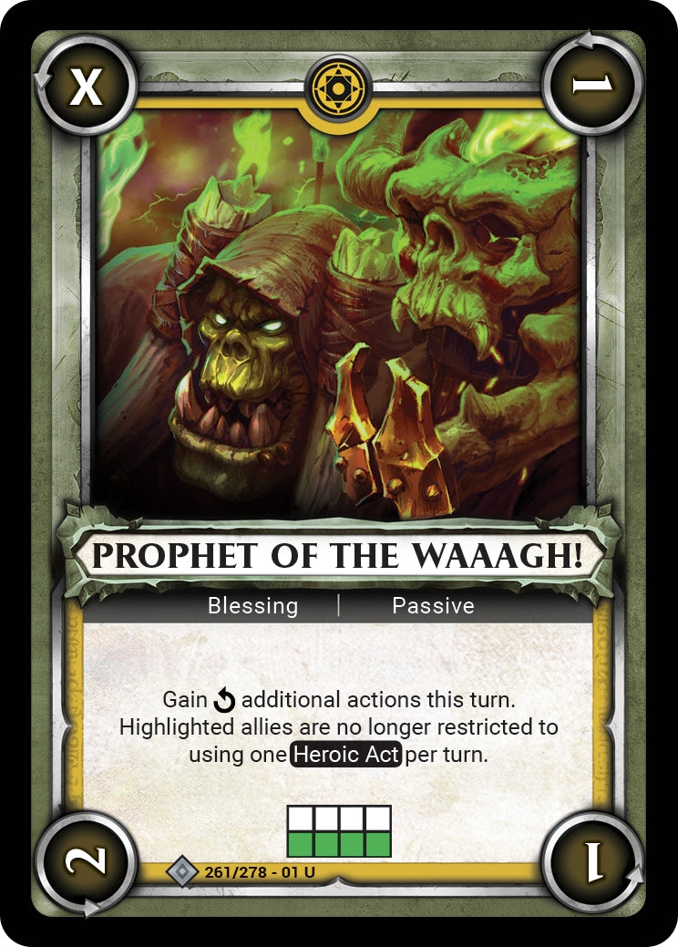 Prophet of the Waaagh Unclaimed (261) [WHAOSC]