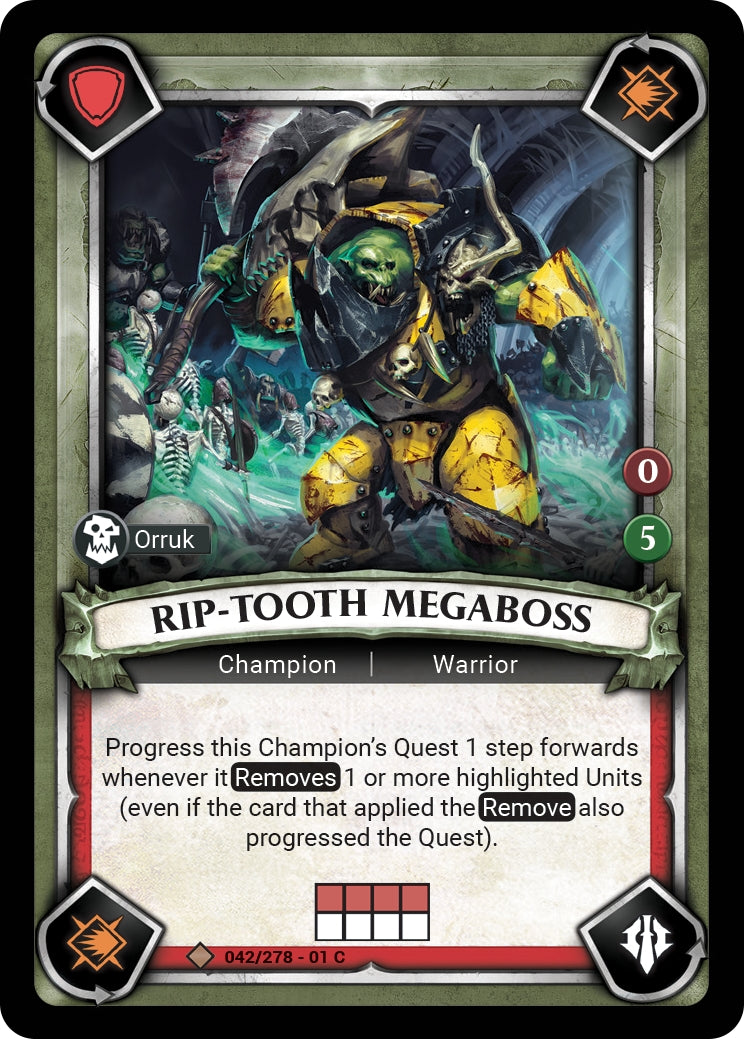 Rip Tooth Megaboss Unclaimed (042) [WHAOSC]