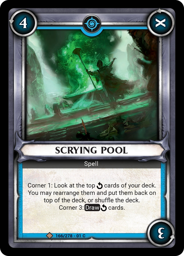 Scrying Pool Unclaimed (166) [WHAOSC] - Warhammer Age of Sigmar Champions TCG Single