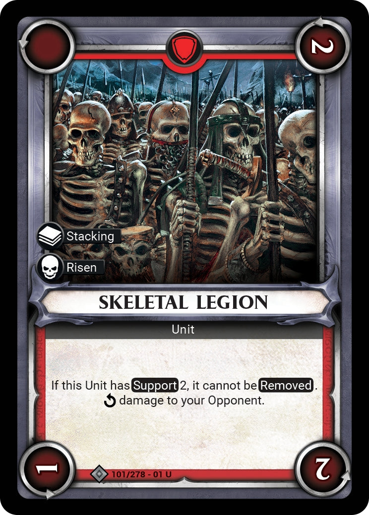 Skeletal Legion Unclaimed (101) [WHAOSC]