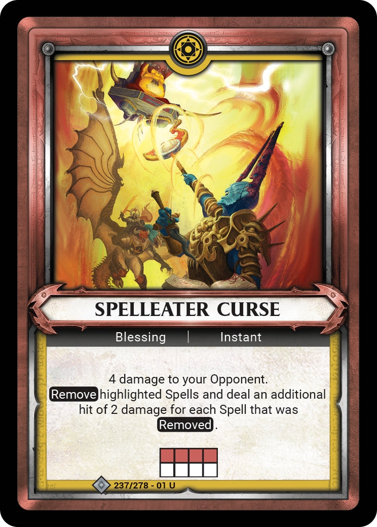 Spelleater Curse Unclaimed (237) [WHAOSC] - Warhammer Age of Sigmar Champions TCG Single