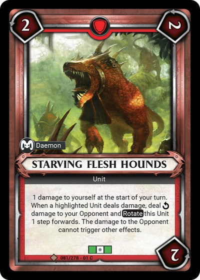 Starving Flesh Hounds Unclaimed (081) [WHAOSC]