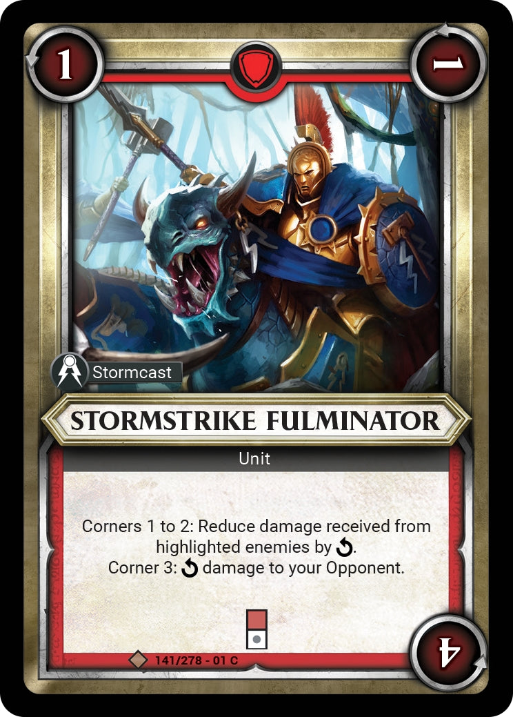 Stormstrike Fulminator Unclaimed (141) [WHAOSC] - Warhammer Age of Sigmar Champions TCG Single