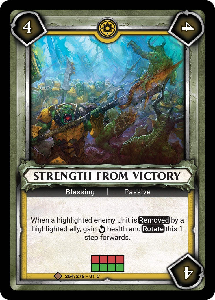 Strength from Victory Unclaimed (264) [WHAOSC] - Warhammer Age of Sigmar Champions TCG Single
