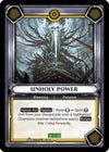 Unholy Power Unclaimed (170) [WHAOSC] - Warhammer Age of Sigmar Champions TCG Single