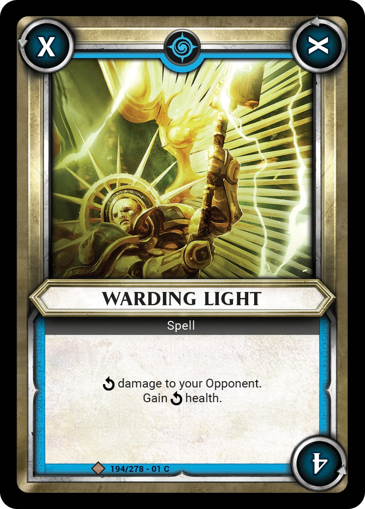 Warding Light Unclaimed (194) [WHAOSC] - Warhammer Age of Sigmar Champions TCG Single