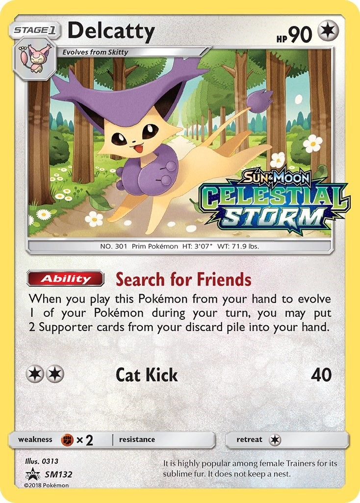 Image for Delcatty - SM132 (Prerelease) (SM Promos) (SM132) - Pokemon