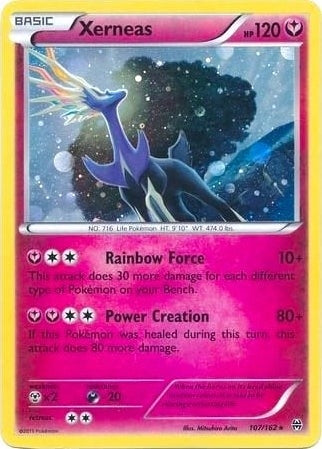 Image for Xerneas - 107/162 (Cosmos Holo) (Blister Exclusives) (107/162) - Pokemon