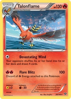 Image for Talonflame - 28/146 (Cosmos Holo) (Blister Exclusives) (028/146) - Pokemon