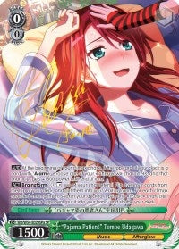 Image for "Pajama Patient" Tomoe Udagawa (A) (SP) (BanG Dream! Girls Band Party!) (BD/W54-E029SPa SP) - Weiss Schwarz