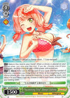 Image for "Swimming Trio" HImari Uehara (BanG Dream! Girls Band Party!) (BD/W54-E030 R) - Weiss Schwarz