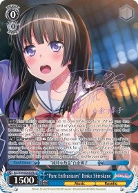 Image for "Pure Enthusiasm" Rinko Shirokane (B) (SP) (BanG Dream! Girls Band Party!) (BD/W54-E069SPb SP) - Weiss Schwarz