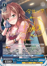 Image for "Indispensable" Lisa Imai (A) (SP) (BanG Dream! Girls Band Party!) (BD/W54-E073SPa SP) - Weiss Schwarz