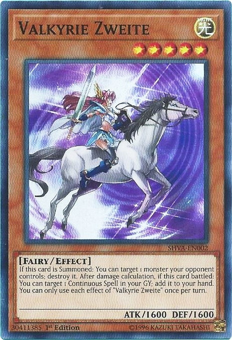 Image for Valkyrie Zweite (Shadows in Valhalla) (SHVA-EN002) - YuGiOh