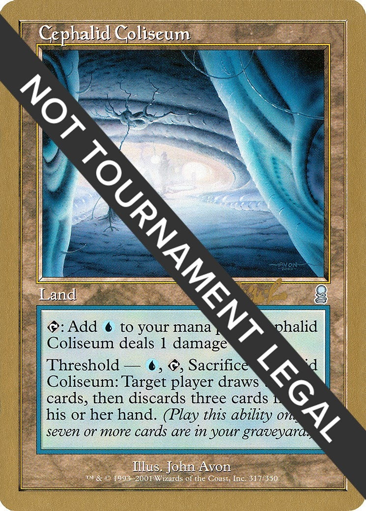 Image for Cephalid Coliseum - 2002 Carlos Romao (ODY) (World Championship Decks) - Magic: The Gathering