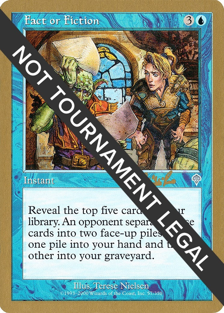 Image for Fact or Fiction - 2002 Carlos Romao (INV) (World Championship Decks) - Magic: The Gathering
