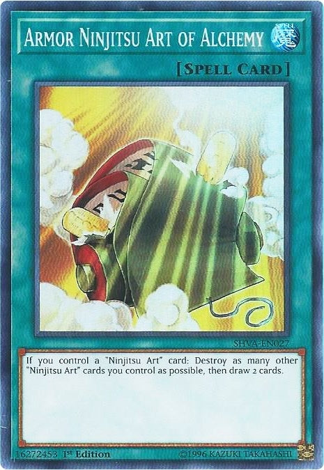 Image for Armor Ninjitsu Art of Alchemy (Shadows in Valhalla) (SHVA-EN027) - YuGiOh