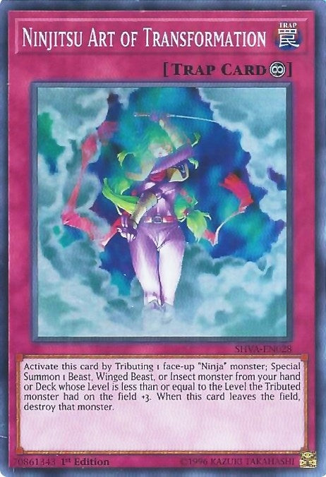 Image for Ninjitsu Art of Transformation (Shadows in Valhalla) (SHVA-EN028) - YuGiOh
