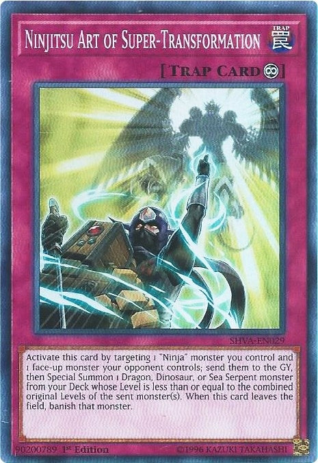 Image for Ninjitsu Art of Super-Transformation (Shadows in Valhalla) (SHVA-EN029) - YuGiOh