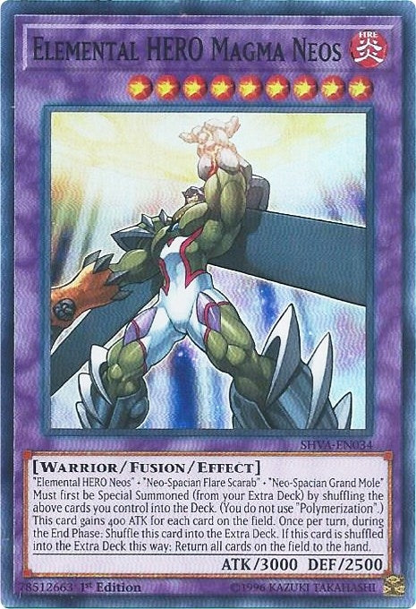 Image for Elemental HERO Magma Neos (Shadows in Valhalla) (SHVA-EN034) - YuGiOh