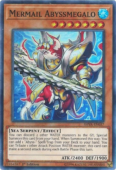Image for Mermail Abyssmegalo (Shadows in Valhalla) (SHVA-EN037) - YuGiOh