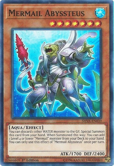 Image for Mermail Abyssteus (Shadows in Valhalla) (SHVA-EN039) - YuGiOh
