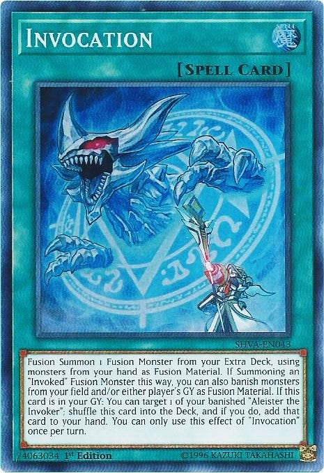 Image for Invocation (Shadows in Valhalla) (SHVA-EN043) - YuGiOh