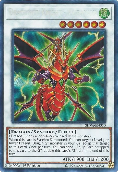 Image for Dragunity Knight - Vajrayana (Shadows in Valhalla) (SHVA-EN050) - YuGiOh