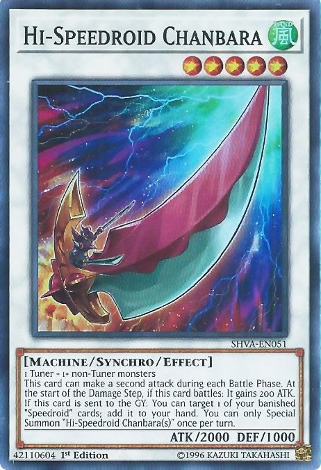Image for Hi-Speedroid Chanbara (Shadows in Valhalla) (SHVA-EN051) - YuGiOh