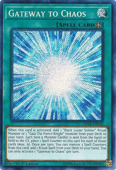 Image for Gateway to Chaos (Shadows in Valhalla) (SHVA-EN058) - YuGiOh