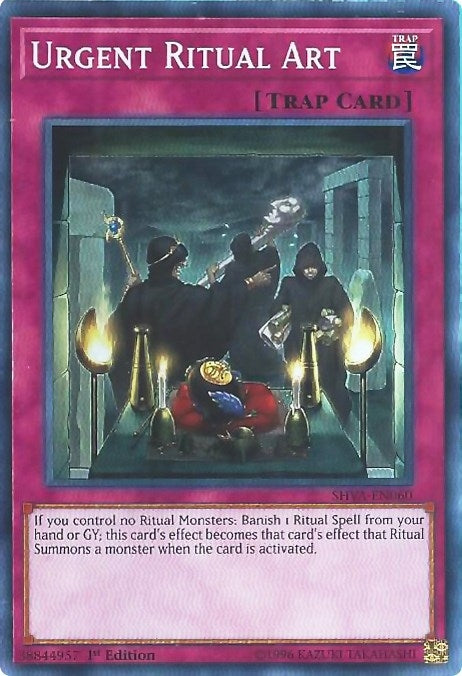 Image for Urgent Ritual Art (Shadows in Valhalla) (SHVA-EN060) - YuGiOh