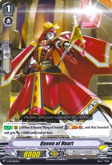 Image for Queen of Heart (V Promo Cards) (V-PR/0023EN) - Cardfight Vanguard