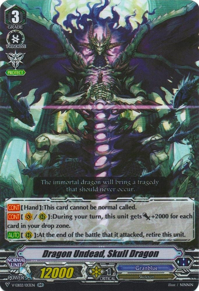 Image for Dragon Undead, Skull Dragon (V-EB02: Champions of the Asia Circuit) (V-EB02/013EN) - Cardfight Vanguard